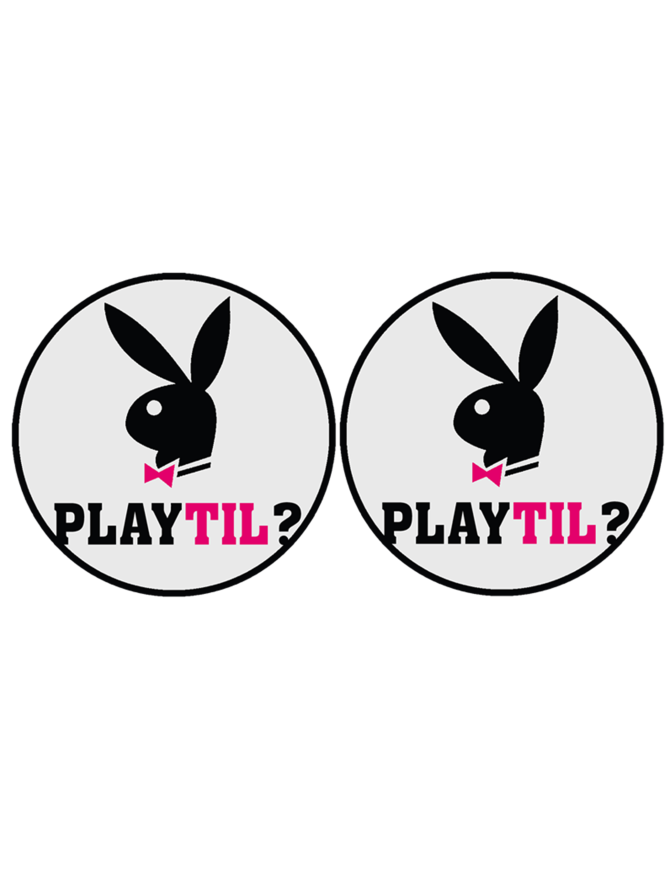 Playtil (2 fois 9cm) - Sticker/autocollant