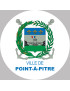 Pointe-à-Pitre - 10x10cm - Sticker/autocollant