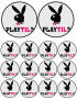 Playtil (2 fois 9cm - 12 fois 5cm) - Sticker/autocollant