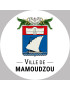 Mamoudzou - 20x20cm - Sticker/autocollant