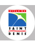 Saint-Denis de la Réunion - 15x15cm - Sticker/autocollant