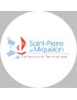 Saint-Pierre et Miquelon - 15x15cm - Sticker/autocollant