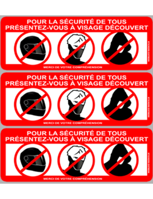 Repère fleur 1 (10x10cm) - Sticker/autocollant