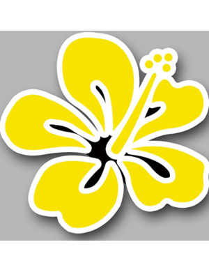 Repère fleur 8 (10x10cm) - Sticker/autocollant