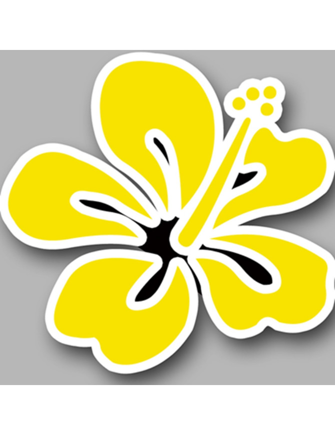 Repère fleur 8 (10x10cm) - Sticker/autocollant