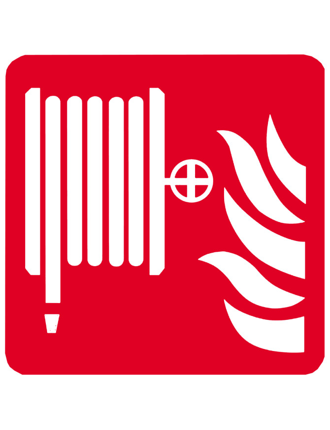 Équipement Robinet d'incendie armé (20cm) - Sticker/autocollant