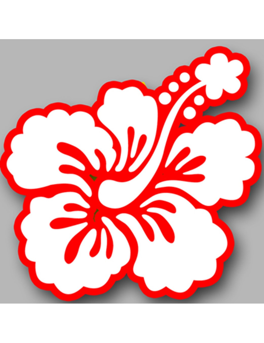Repère fleur 26 (10cm) - Sticker/autocollant