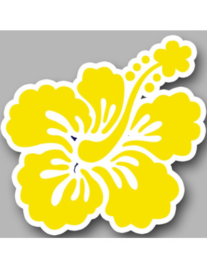 Repère fleur 28 (10cm) - Sticker/autocollant