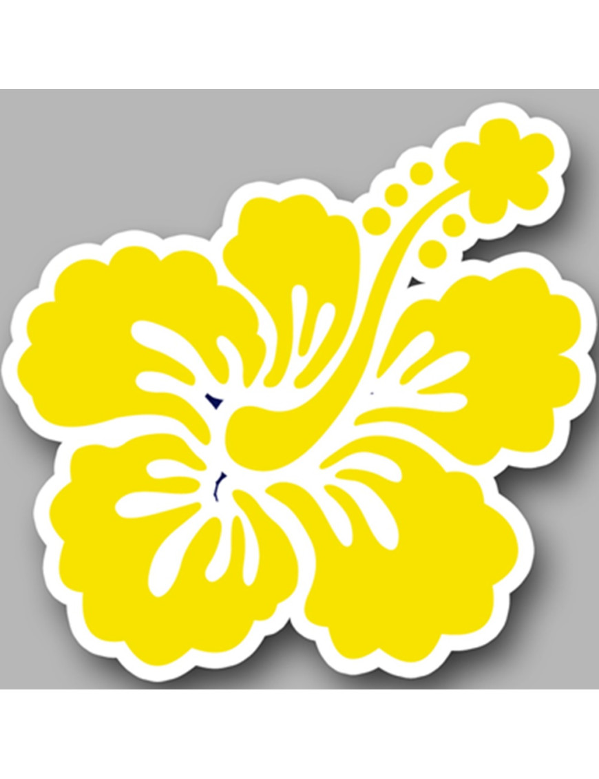 Repère fleur 28 (10cm) - Sticker/autocollant