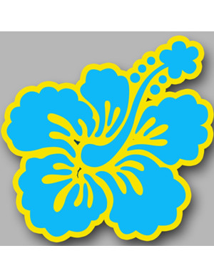 Repère fleur 29 (10cm) - Sticker/autocollant