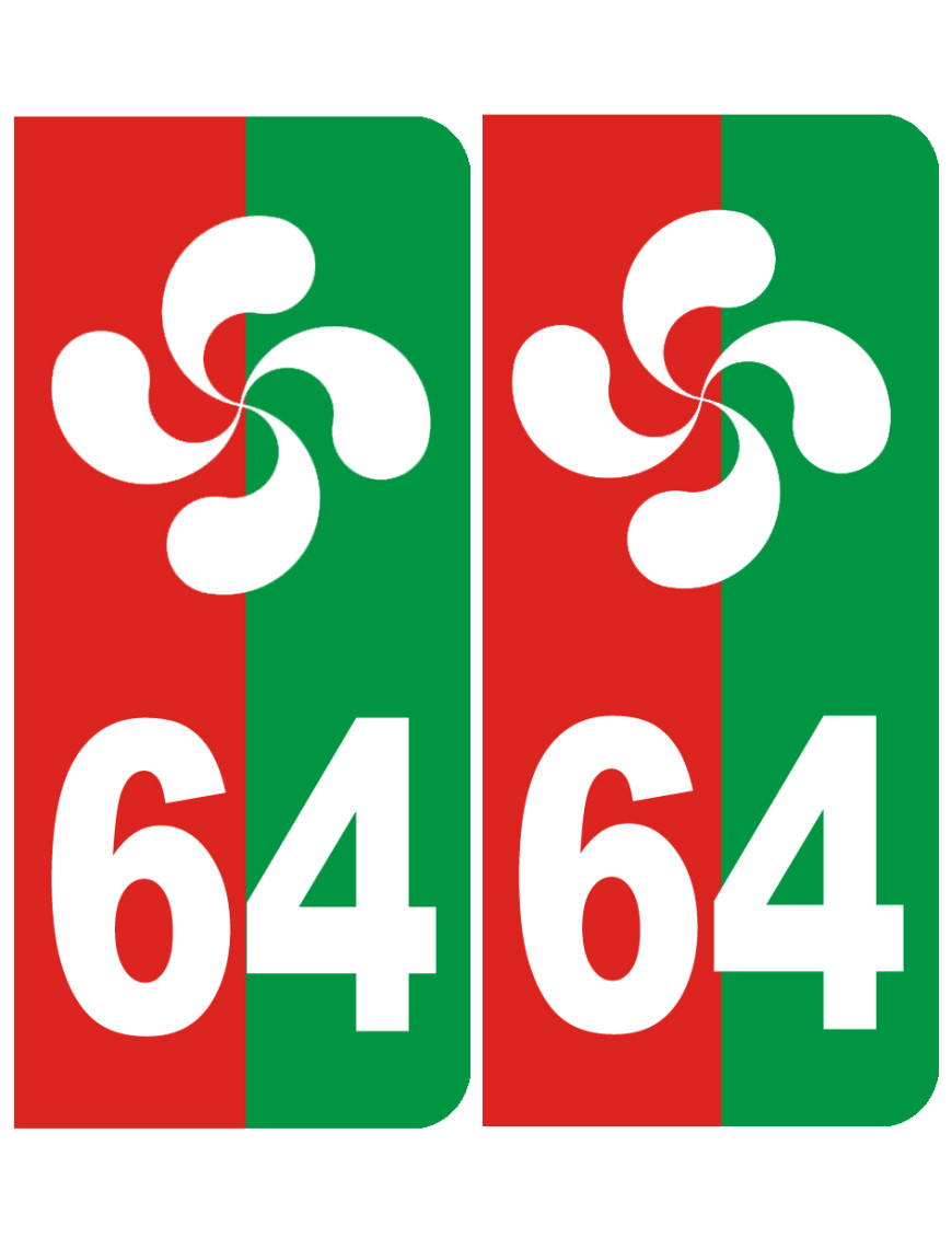 immatriculation basque Euskadi - Sticker/autocollant