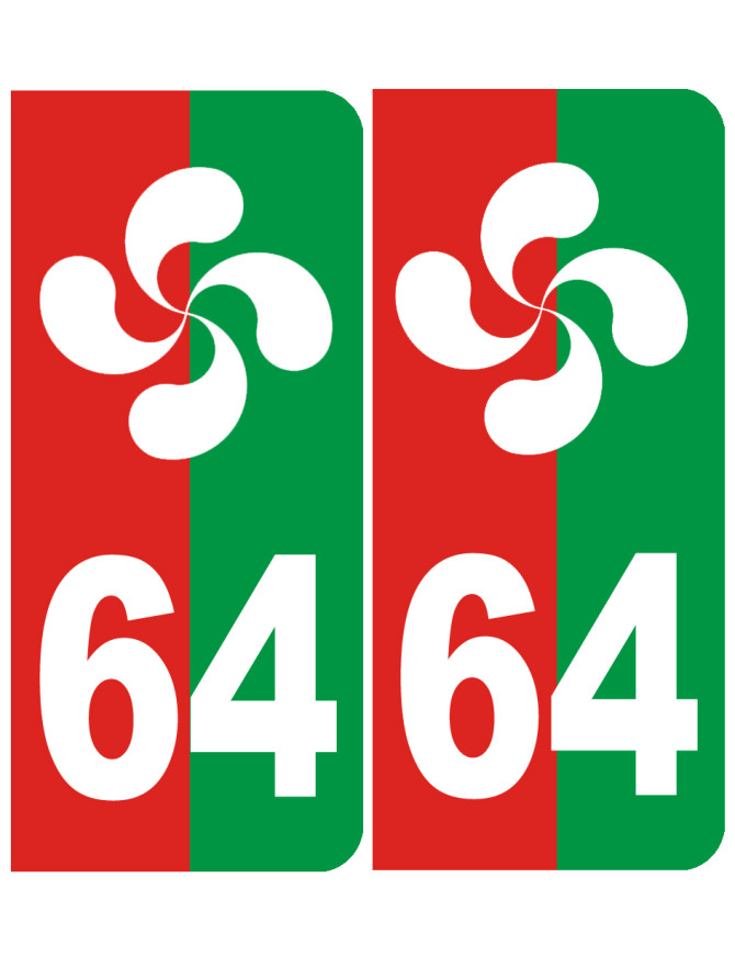 immatriculation basque Euskadi - Sticker/autocollant