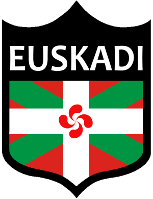 Blason Basque Euskadi (10x7.5cm) - Sticker/autocollant