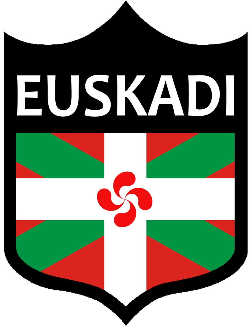Blason Basque Euskadi (5x3.5cm) - Sticker/autocollant