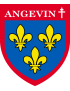 Angevin - 29x24.8cm - Sticker/autocollant