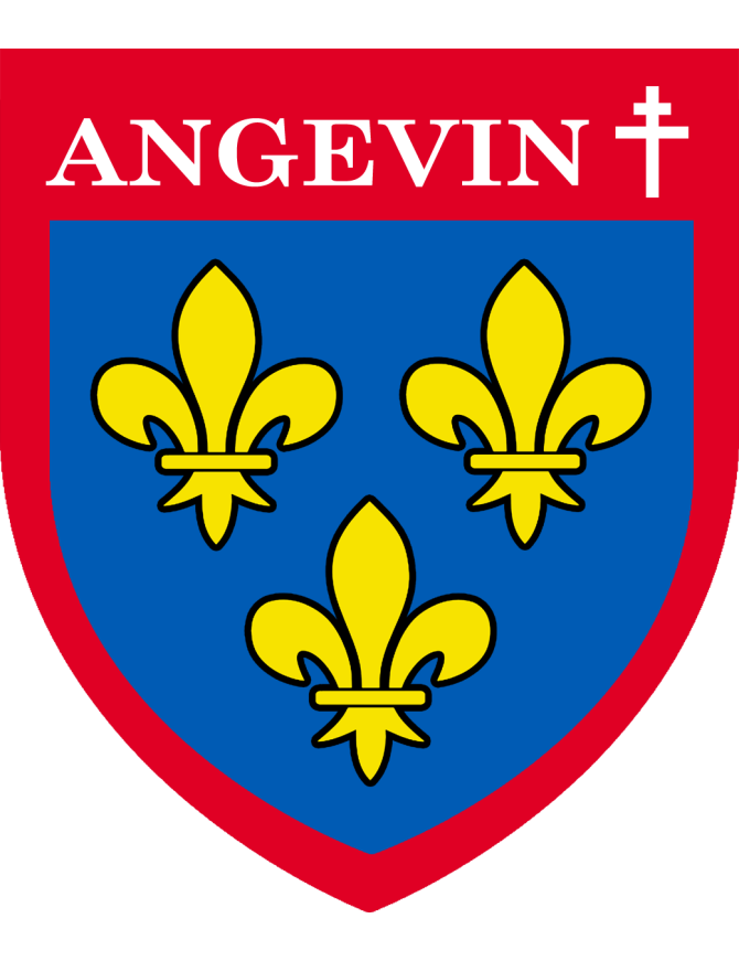 Angevin - 20x17cm - Sticker/autocollant