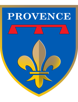 Blason de la Provence - 29x24.8cm - Sticker/autocollant