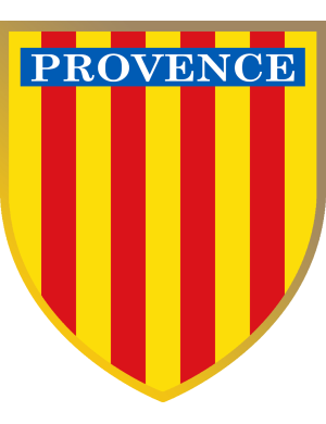 Drapeau de la Provence - 15x13cm - Sticker/autocollant