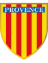 Drapeau de la Provence - 29x24.8cm - Sticker/autocollant
