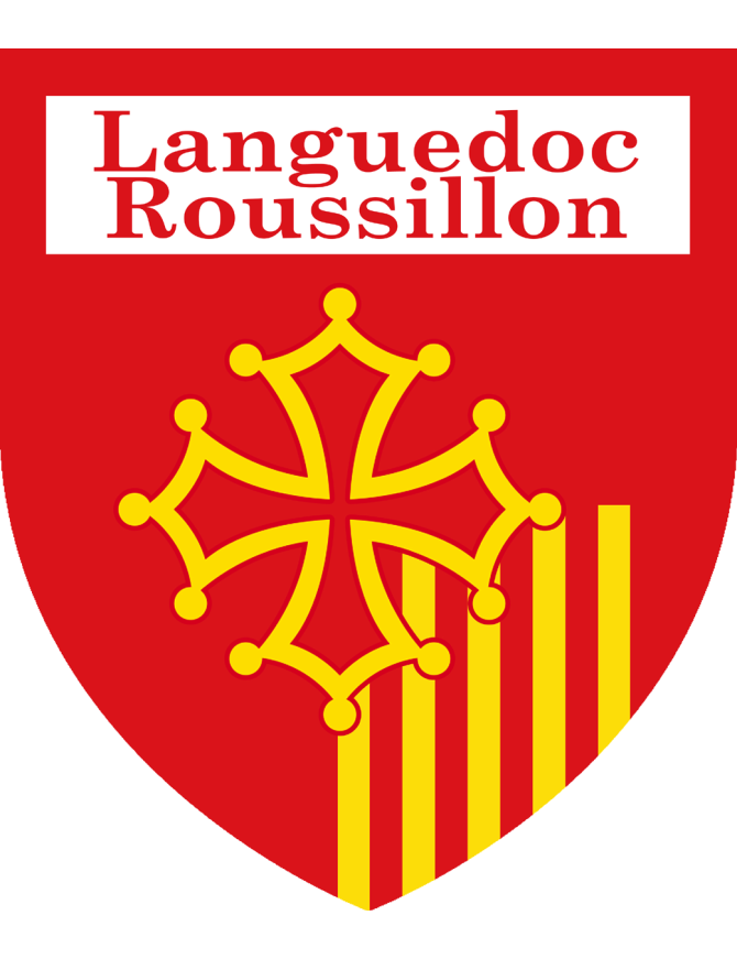 Languedoc-Roussillon - 29x24.8cm - Sticker/autocollant