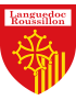 Languedoc-Roussillon - 20x17cm - Sticker/autocollant