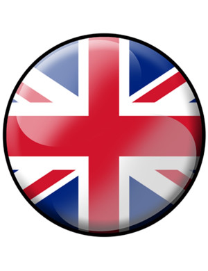 drapeau Grande Bretagne - 15cm - Sticker/autocollant
