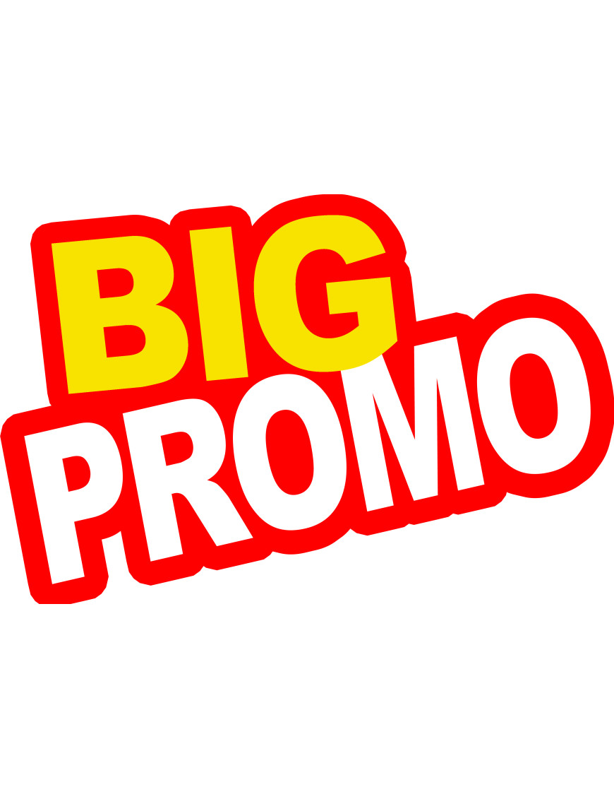 BIG PROMO - 30x20cm - Sticker/autocollant