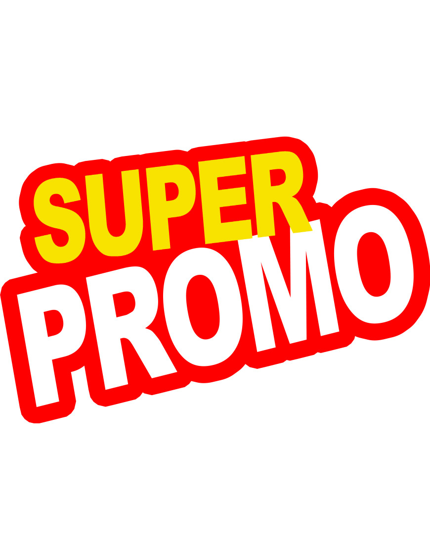 SUPER PROMO - 30x20cm - Sticker/autocollant