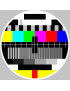 Mire TV - 15x15cm - Sticker/autocollant