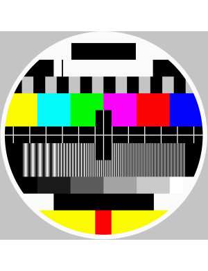 Mire TV - 10x10cm - Sticker/autocollant