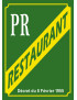 PR Restaurant - 21x15cm - Sticker/autocollant