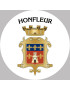 Honfleur (20cm) - Sticker/autocollant