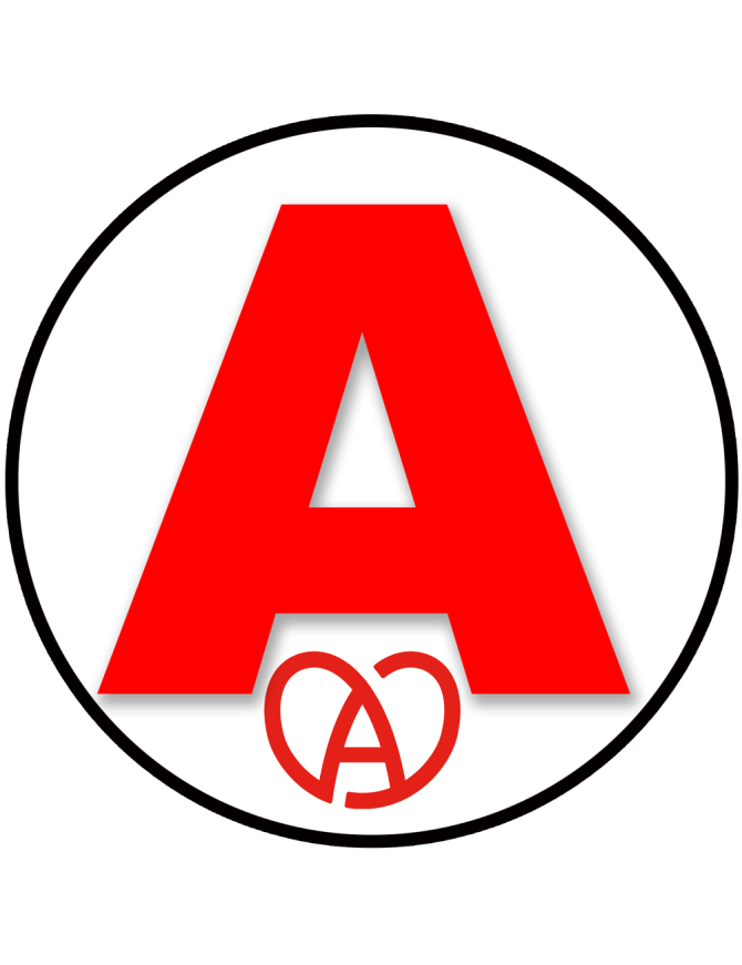 A Alsacien rouge - 15cm - Sticker/autocollant