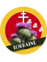 La Lorraine - 20x20cm - Sticker/autocollant