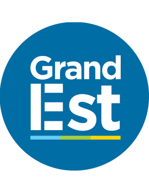 Grand Est - 20x20cm - Sticker/autocollant