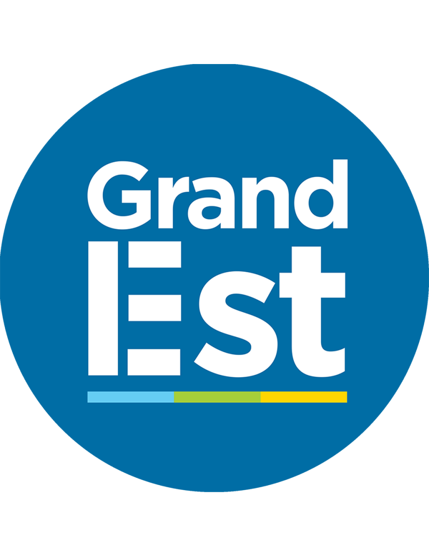 Grand Est - 10x10cm - Sticker/autocollant