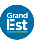 Grand Est - 5x5cm - Sticker/autocollant