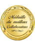 Médaille du meilleur collaborateur - 20x20cm - Sticker/autocollant