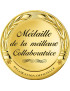 Médaille de la meilleure collaboratrice (20x20cm) - Sticker/autocollant