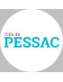 PESSAC (15x15cm) - Sticker/autocollant