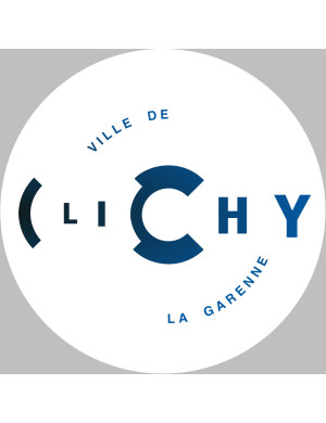 Clichy (20x20cm) - Sticker/autocollant