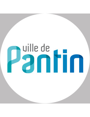 Pantin (5x5cm) - Sticker/autocollant