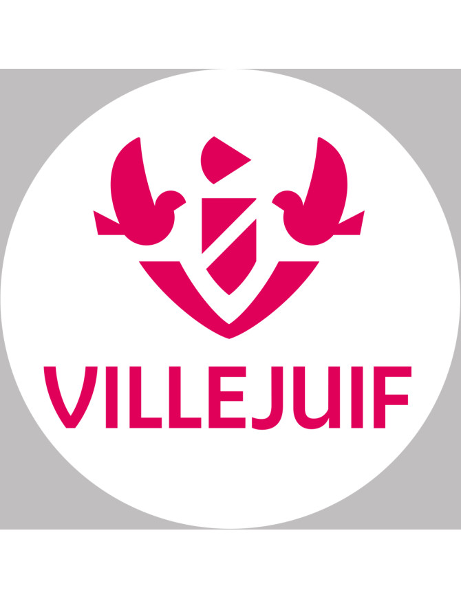 Villejuif (20x20cm) - Sticker/autocollant
