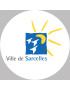 Sarcelles (5x5cm) - Sticker/autocollant