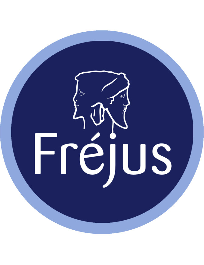Fréjus (20x20cm) - Sticker/autocollant