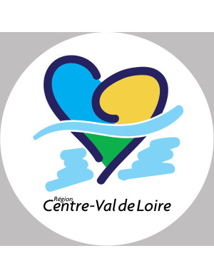 Centre Val de Loire - 5cm - Sticker/autocollant