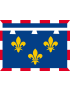 Drapeau Val de Loire - 5x3.3cm - Sticker/autocollant