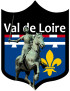 Blason Val de Loire - 20x15cm - Sticker/autocollant