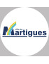 Martigues (20x20cm) - Sticker/autocollant