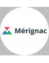 Mérignac (5x5cm) - Sticker/autocollant